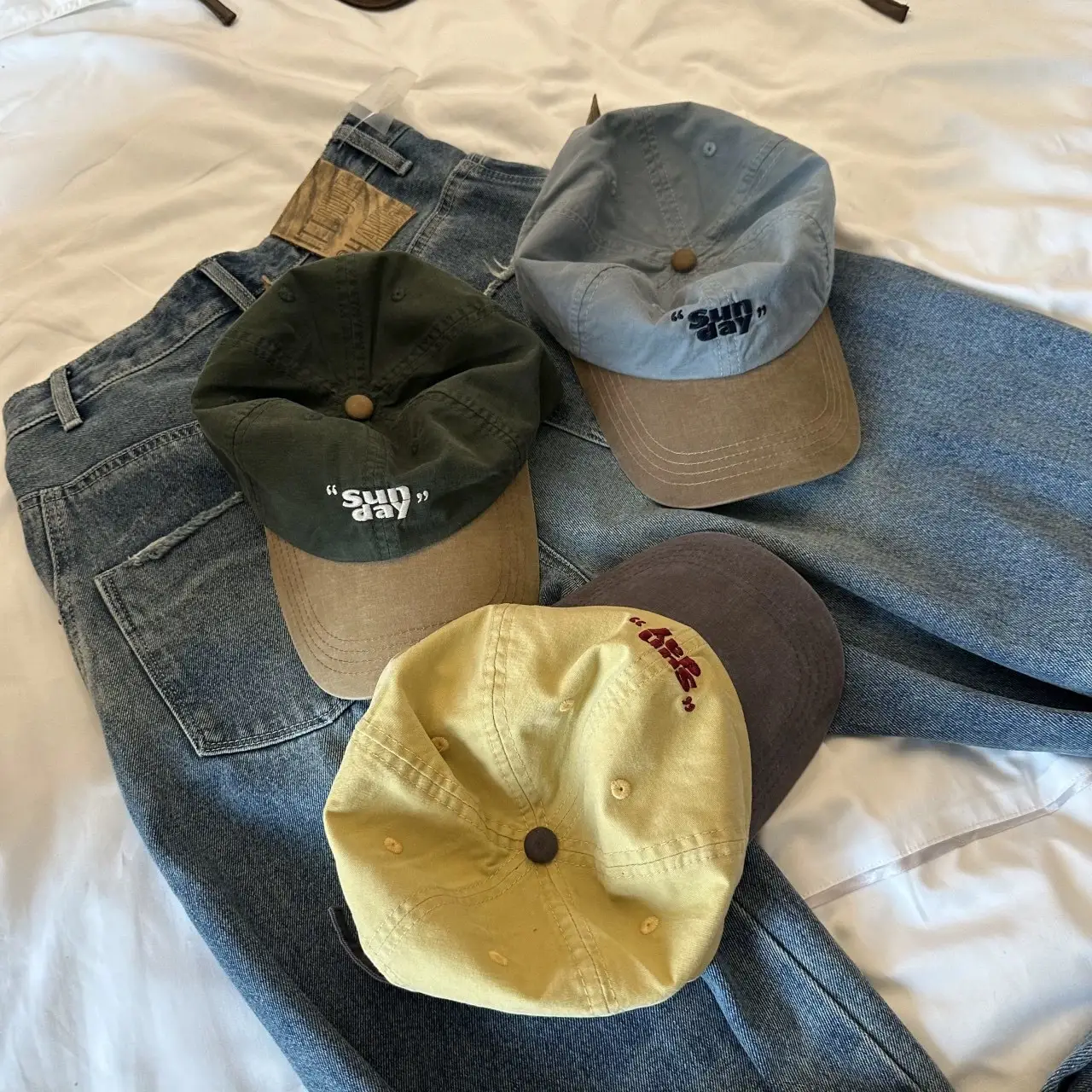 Vintage Retro Baseball Caps for Women & Men