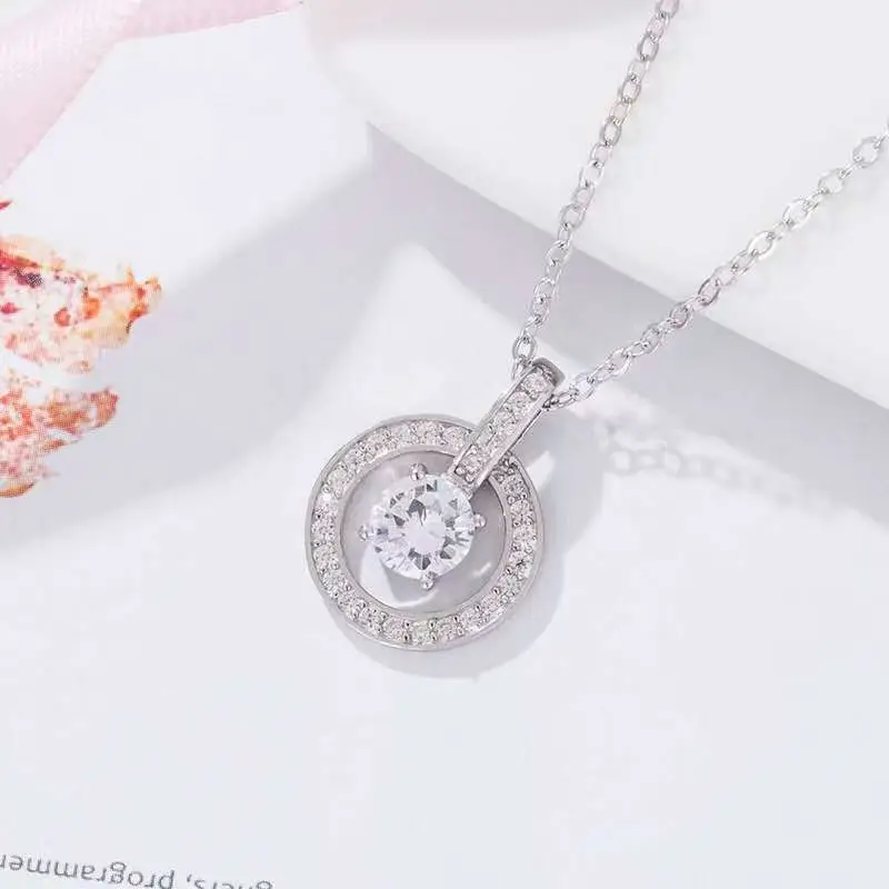 Mingjie Zircon Pendant Necklace for Women