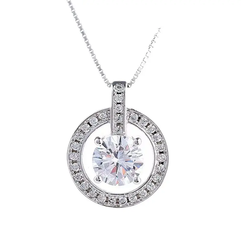 Mingjie Zircon Pendant Necklace for Women