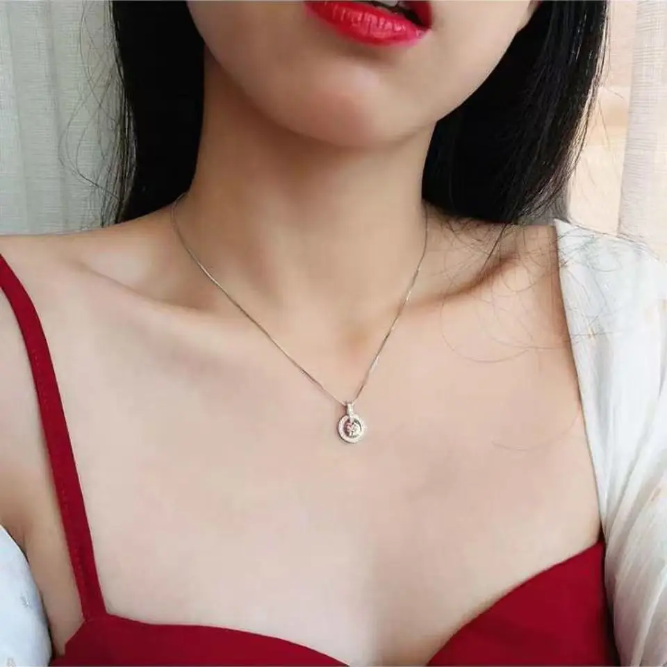 Mingjie Zircon Pendant Necklace for Women — feature 4