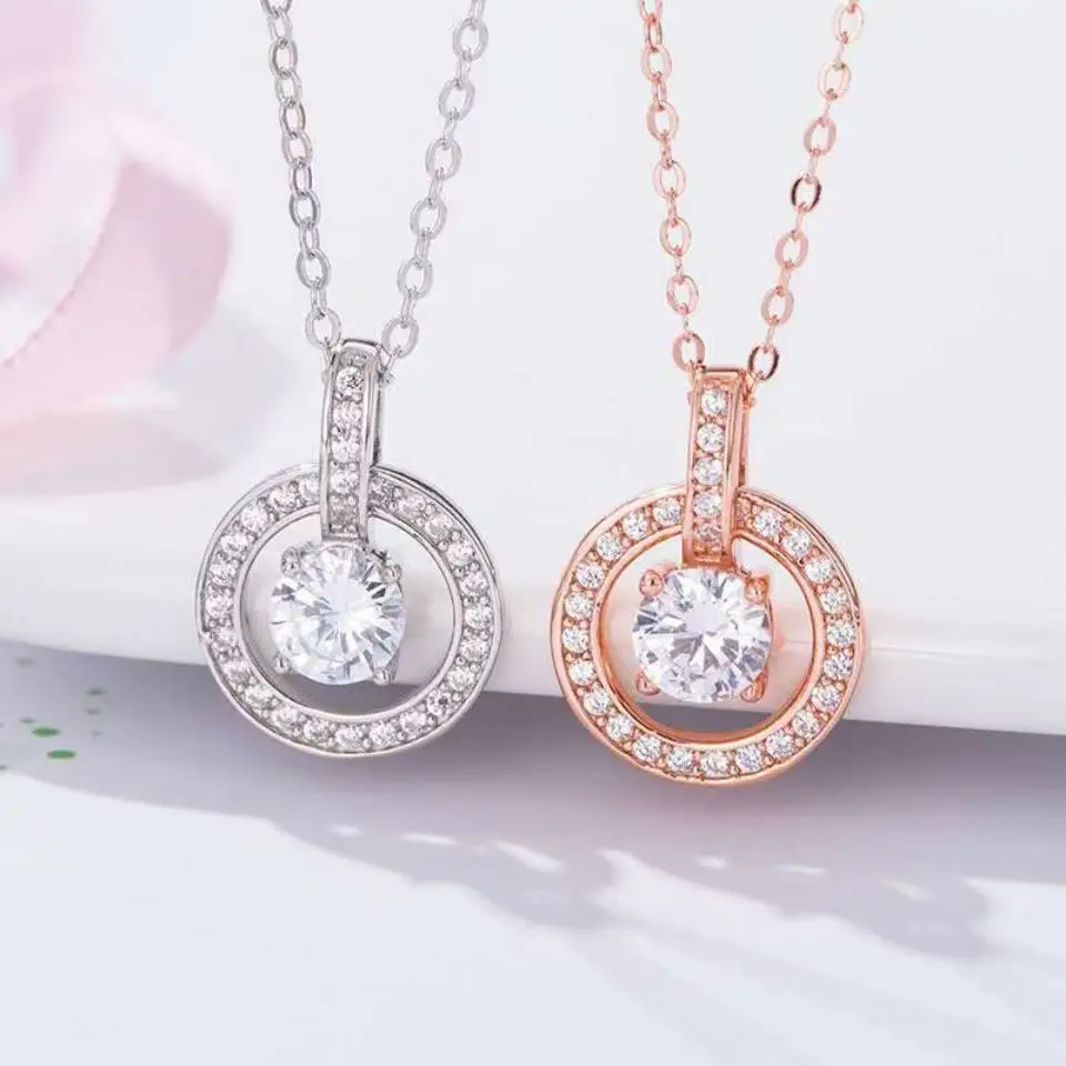 Mingjie Zircon Pendant Necklace for Women — feature 6