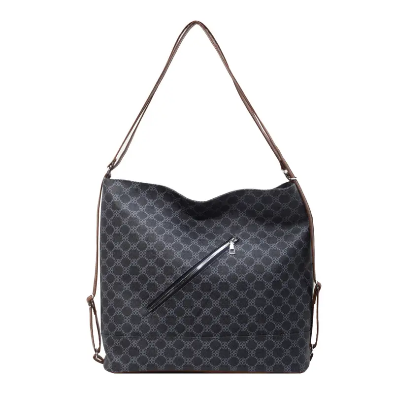 French Style Women's Grey Crossbody Tote Bag 2024 - Image 6