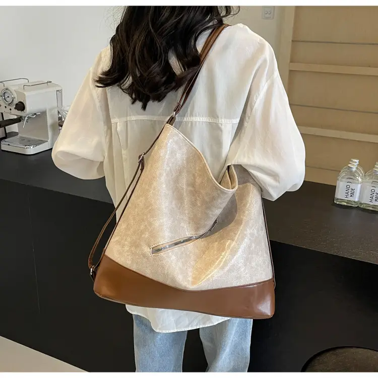 French Style Women's Grey Crossbody Tote Bag 2024 — feature 27