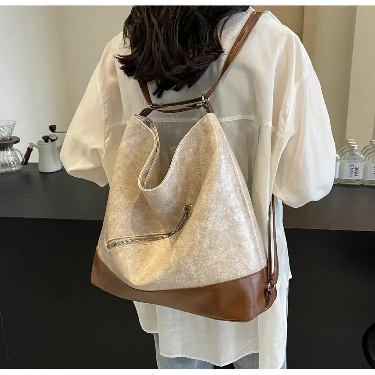 French Style Women's Grey Crossbody Tote Bag 2024 — feature 29