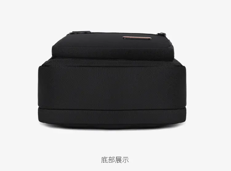 Men's Oxford Cloth Shoulder Bag Black 2024 — feature 31