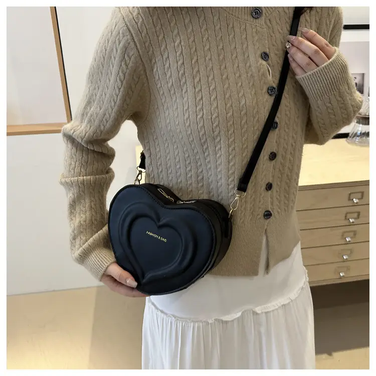 Pink Heart-Shaped Crossbody Bag for Women — feature 18