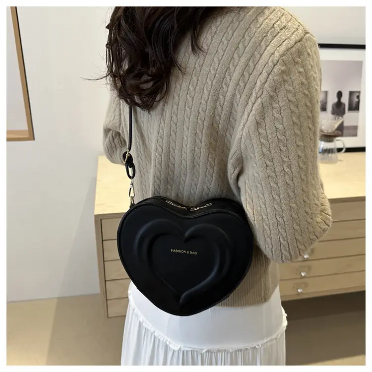 Pink Heart-Shaped Crossbody Bag for Women — feature 19
