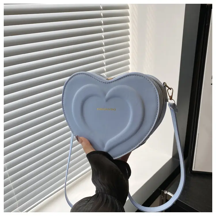 Pink Heart-Shaped Crossbody Bag for Women — feature 25