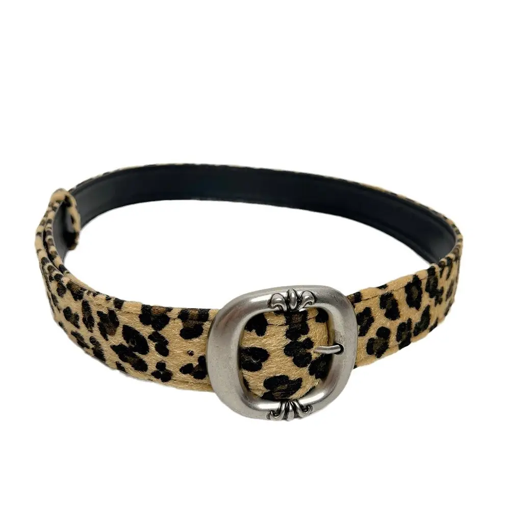 Punk Leopard Belt for Women Retro Niche Design - Image 9