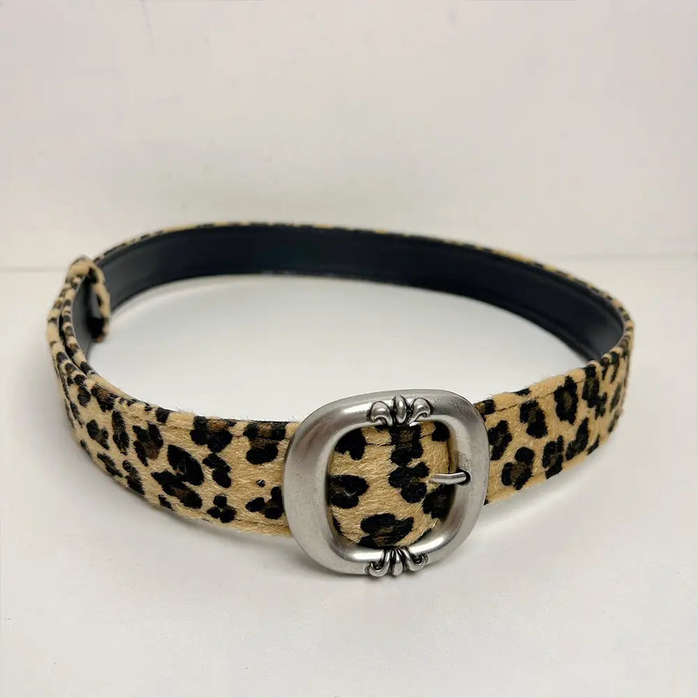Punk Leopard Belt for Women Retro Niche Design — feature 12