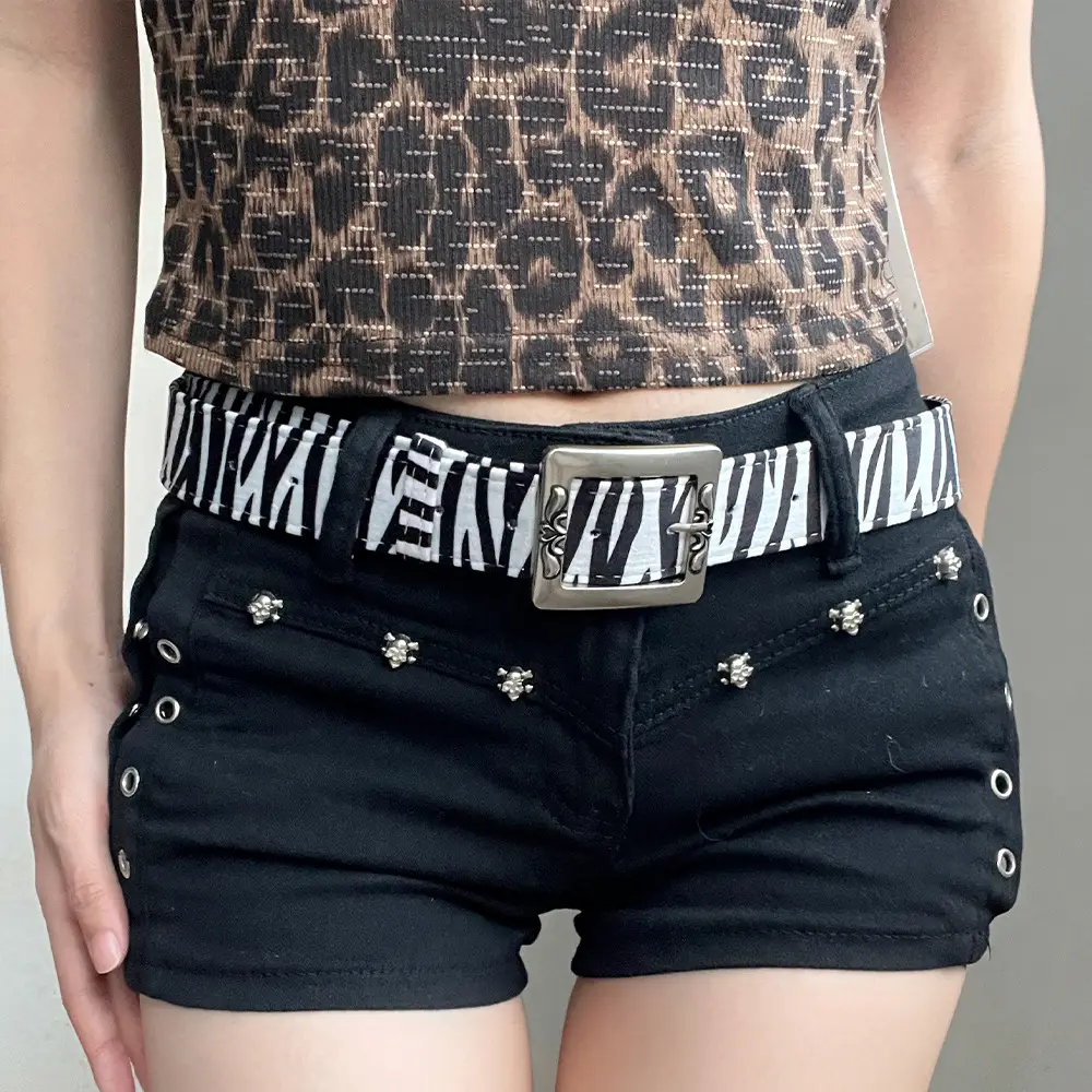 Punk Leopard Belt for Women Retro Niche Design — feature 5