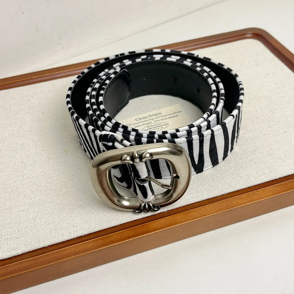 Punk Leopard Belt for Women Retro Niche Design - Image 4