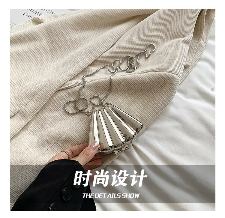 Super Mini Personalized Alloy Shell Small Box Women's Bag 2025 New — feature 4