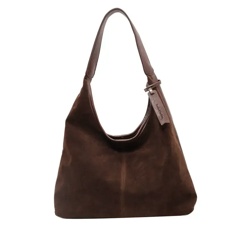 Women's Retro Casual Shoulder Bag Brown 2024 - Image 2