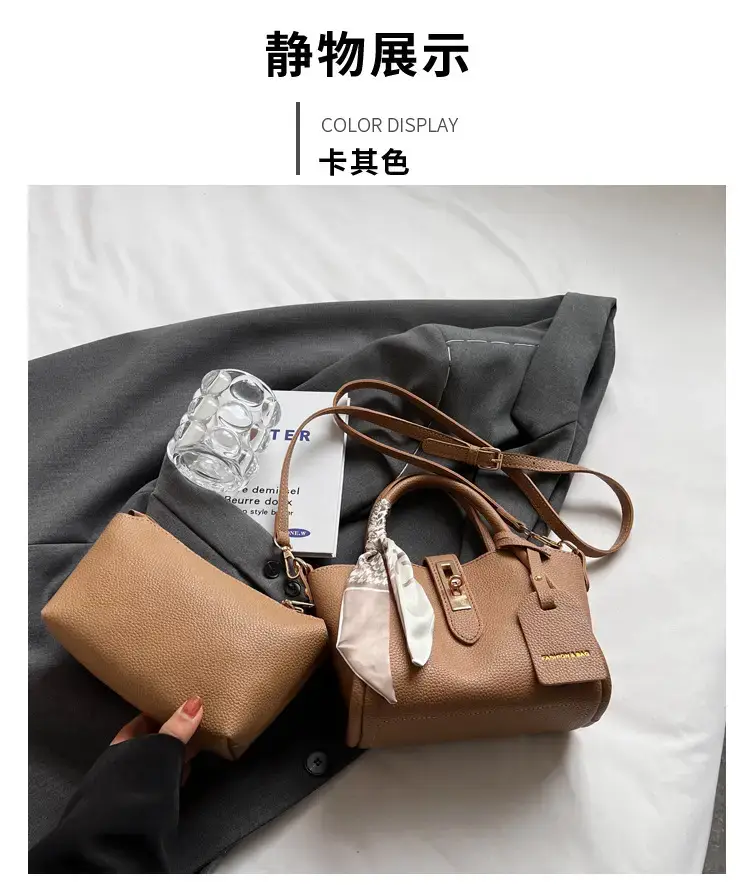 Vintage Wings Handbag with Silk Scarf & Shoulder Crossbody — feature 25