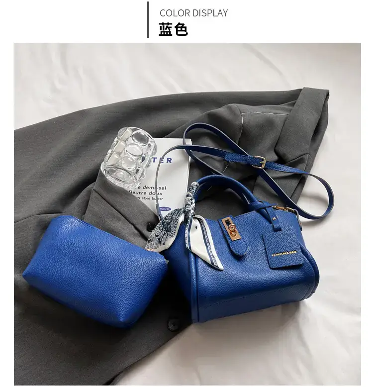 Vintage Wings Handbag with Silk Scarf & Shoulder Crossbody — feature 28