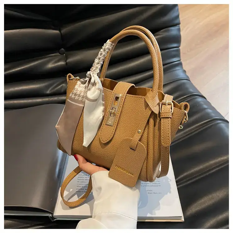 Vintage Wings Handbag with Silk Scarf & Shoulder Crossbody — feature 34