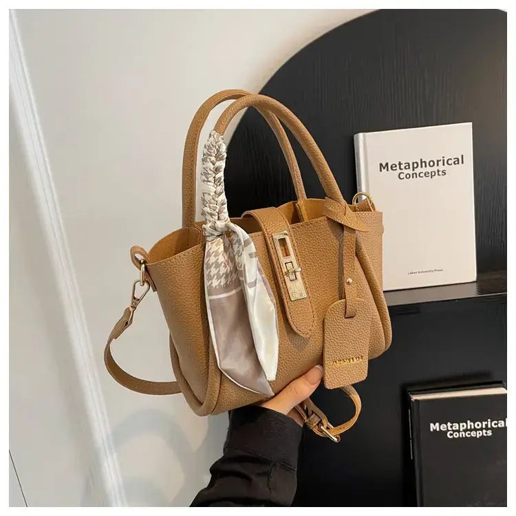Vintage Wings Handbag with Silk Scarf & Shoulder Crossbody — feature 35