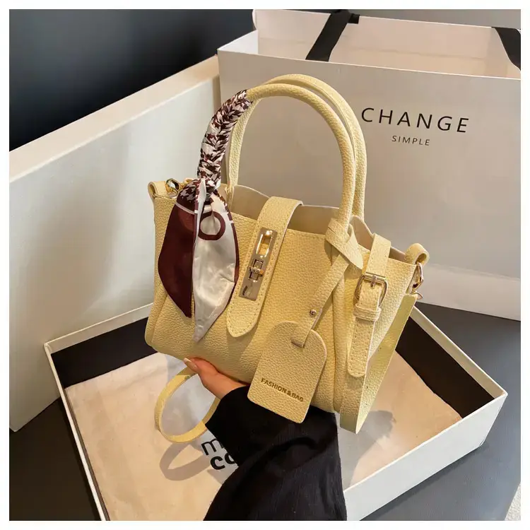 Vintage Wings Handbag with Silk Scarf & Shoulder Crossbody — feature 36