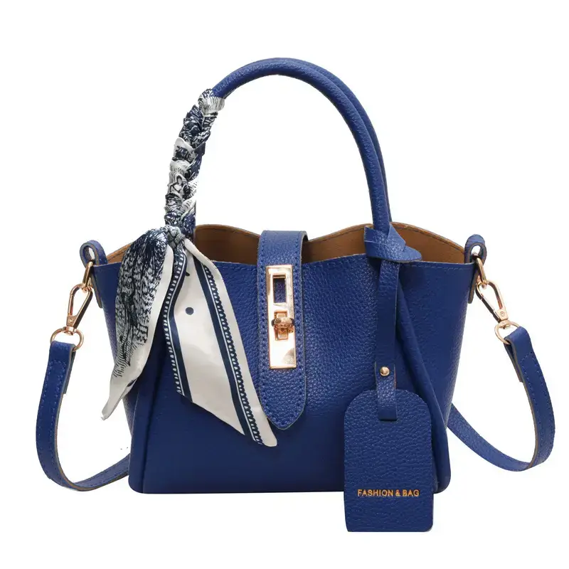 Vintage Wings Handbag with Silk Scarf & Shoulder Crossbody - Image 4