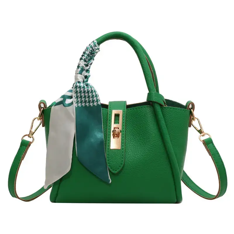 Vintage Wings Handbag with Silk Scarf & Shoulder Crossbody - Image 8