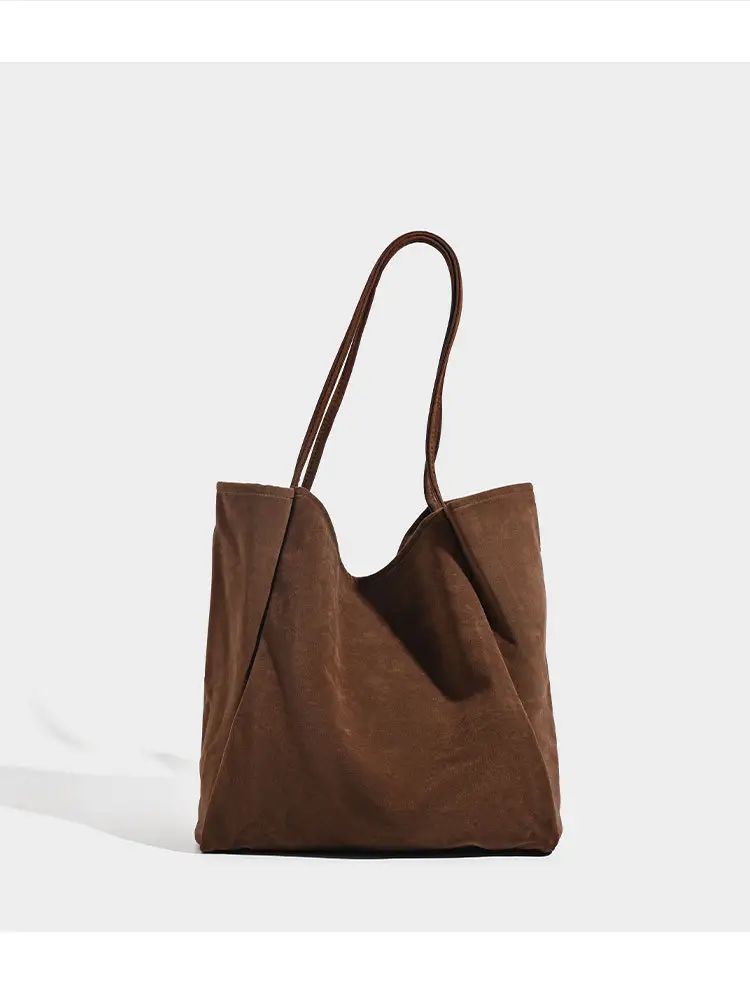 Large Capacity Suede Shoulder Bag for Women — feature 15