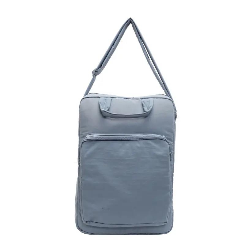 Women's Black Nylon Commuter Bag Large Capacity - Image 4