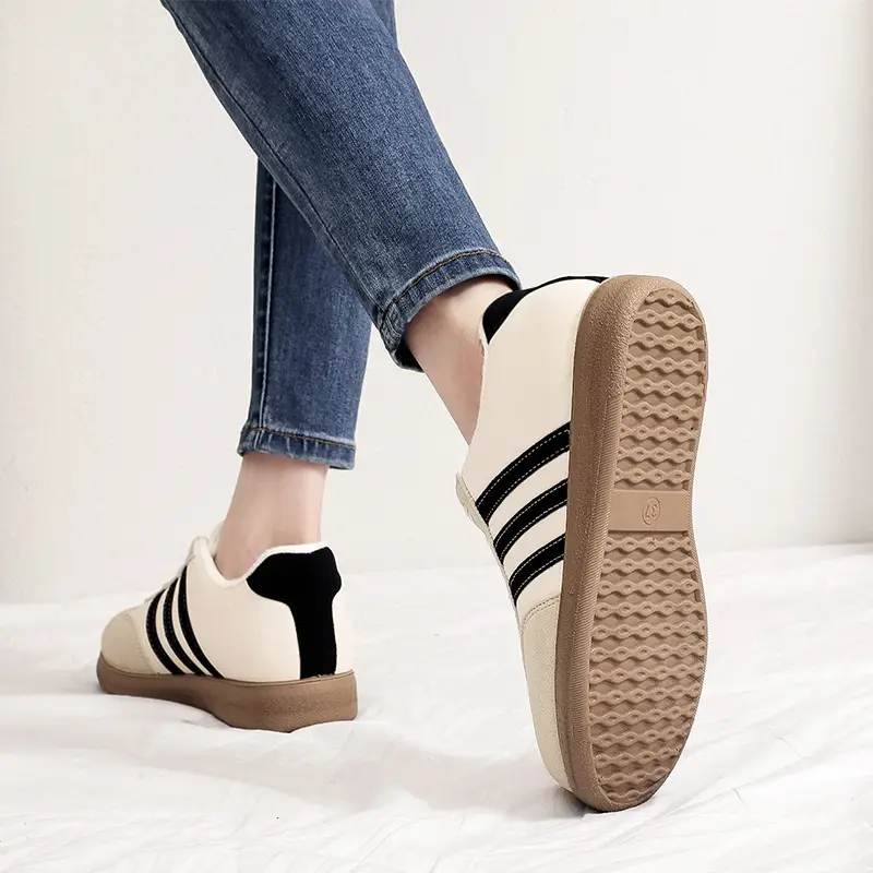 Winter New Cotton Shoes Soft Sole Non-slip Women's Casual Shoes fleece-lined Thickened Warm sneaker Comfortable All-match Cotton Shoes — feature 7