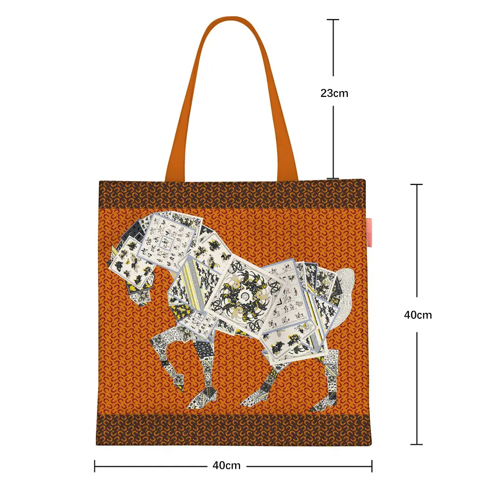 2024 Canvas Bag Large Capacity Women Handheld Cloth Bag