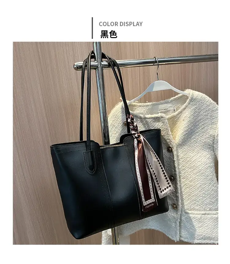 Yellow Textured Shoulder Bag with Tassel for Women — feature 23