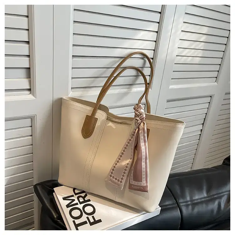 Yellow Textured Shoulder Bag with Tassel for Women — feature 27
