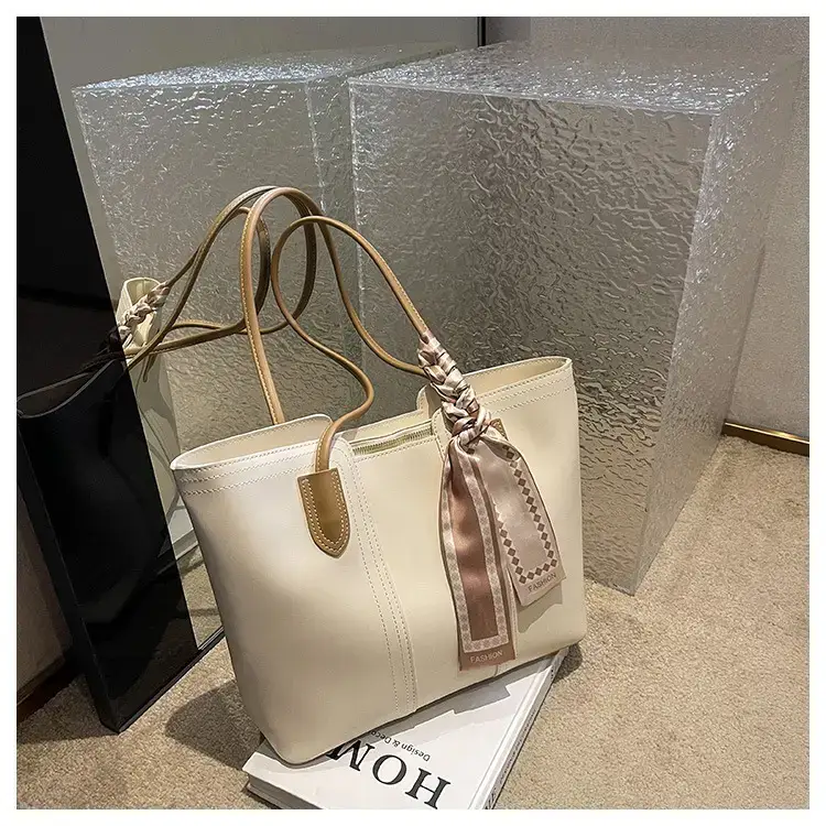 Yellow Textured Shoulder Bag with Tassel for Women — feature 30