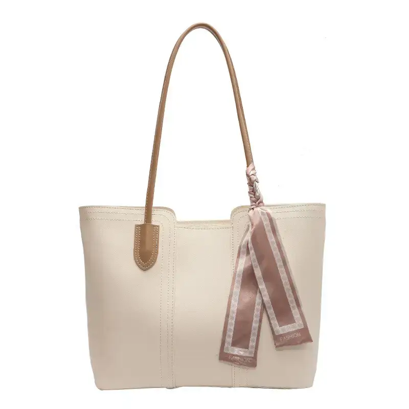 Yellow Textured Shoulder Bag with Tassel for Women