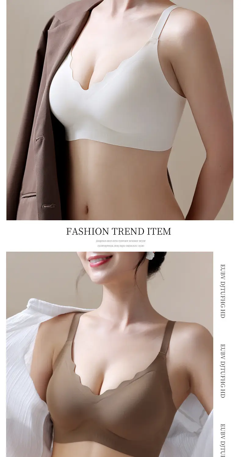 Traceless Jelly Underwear Women White Anti-Sagging — feature 20