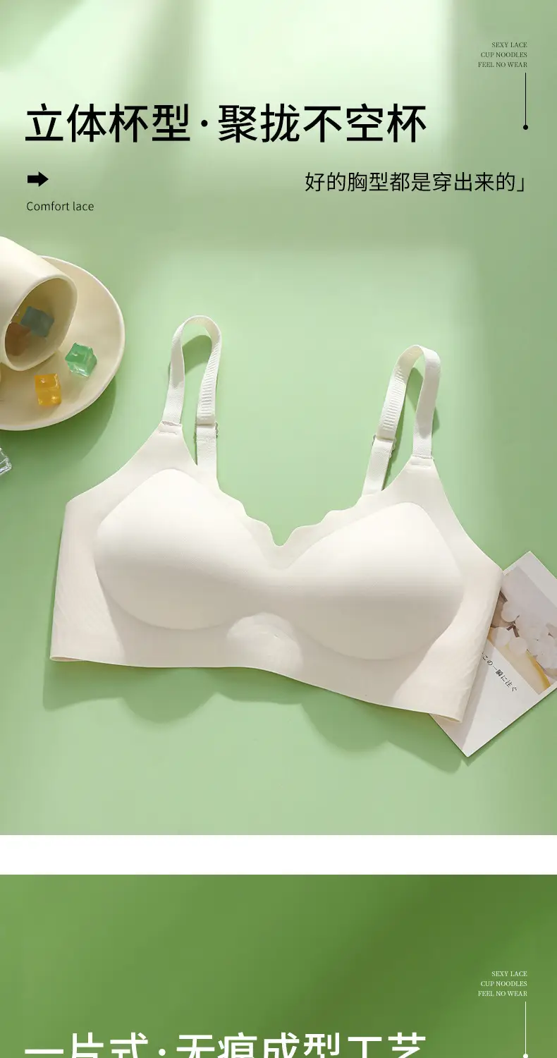 Traceless Jelly Underwear Women White Anti-Sagging — feature 6