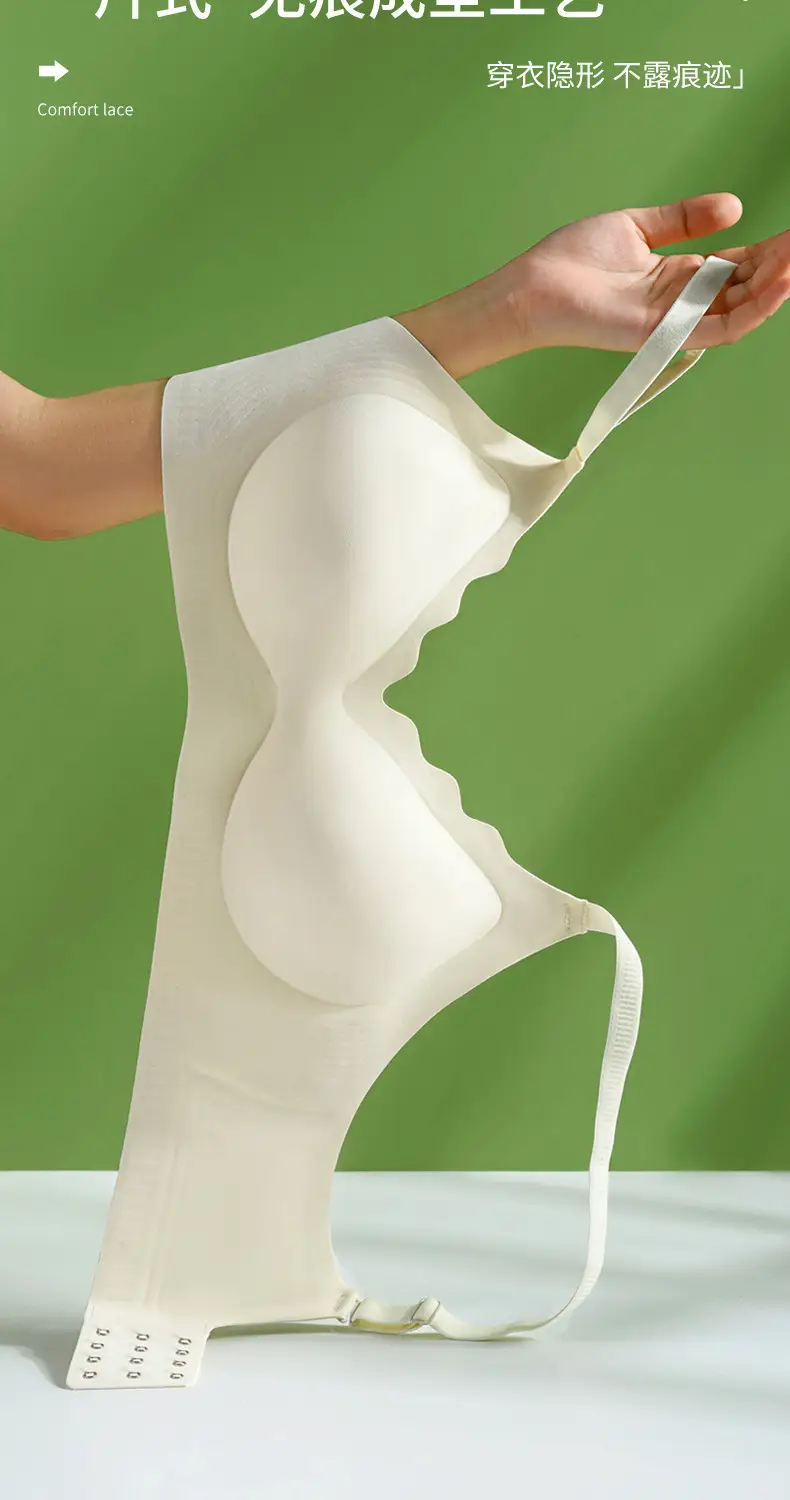 Traceless Jelly Underwear Women White Anti-Sagging — feature 7