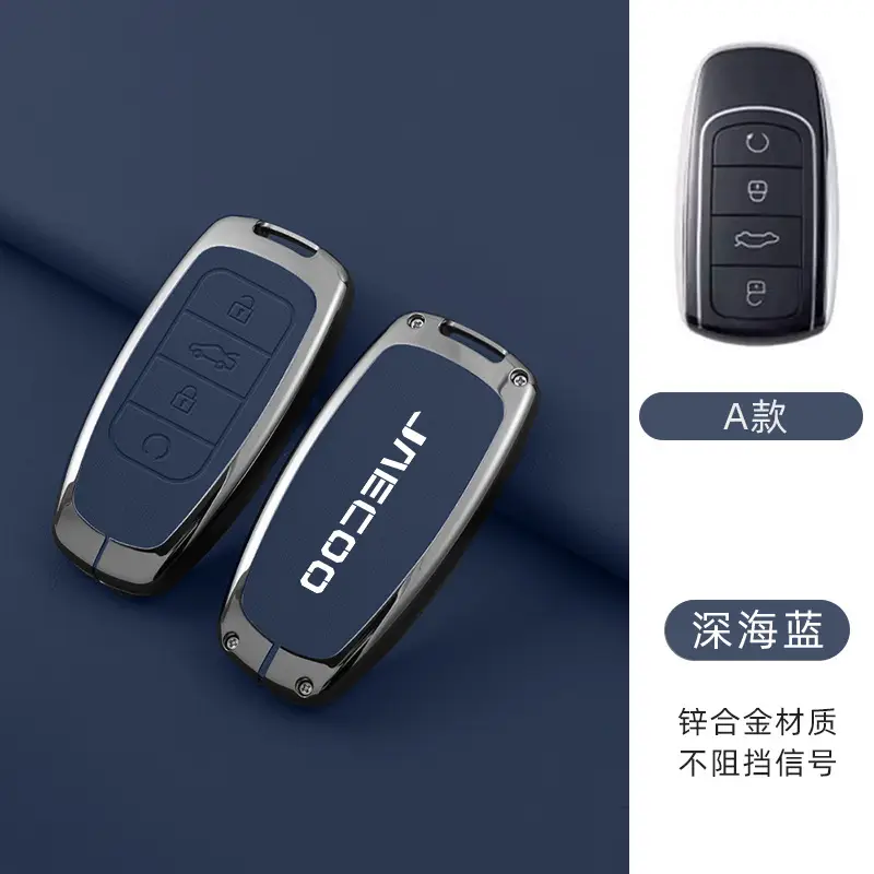 JNECOO Metal Full Enclosure Key Set Black - Image 2