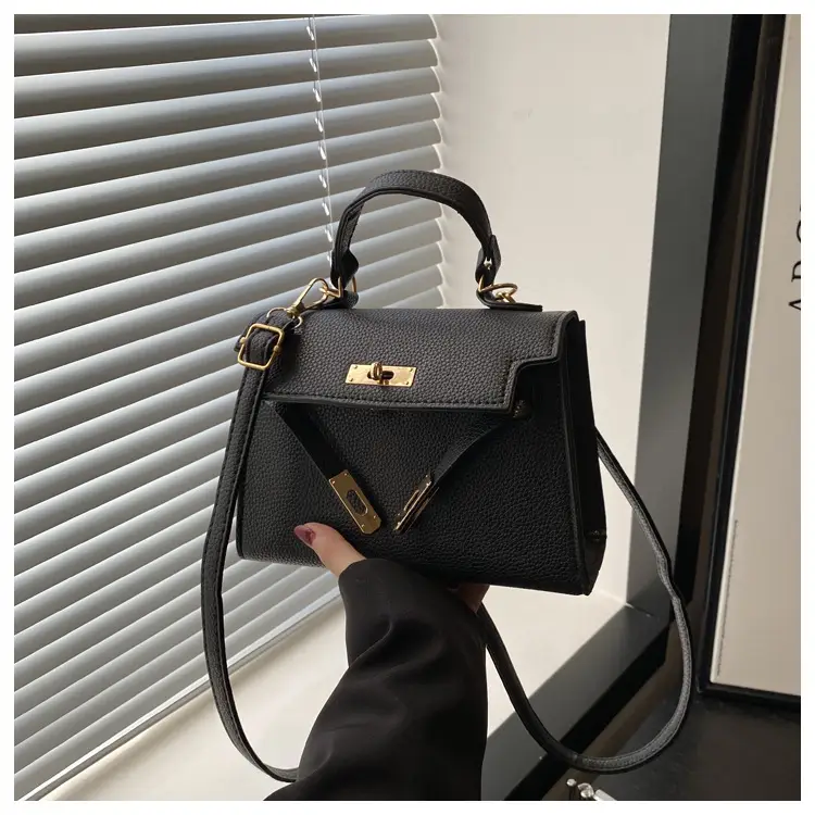 Textured Shoulder Crossbody Bag Silver Gold Plated — feature 32
