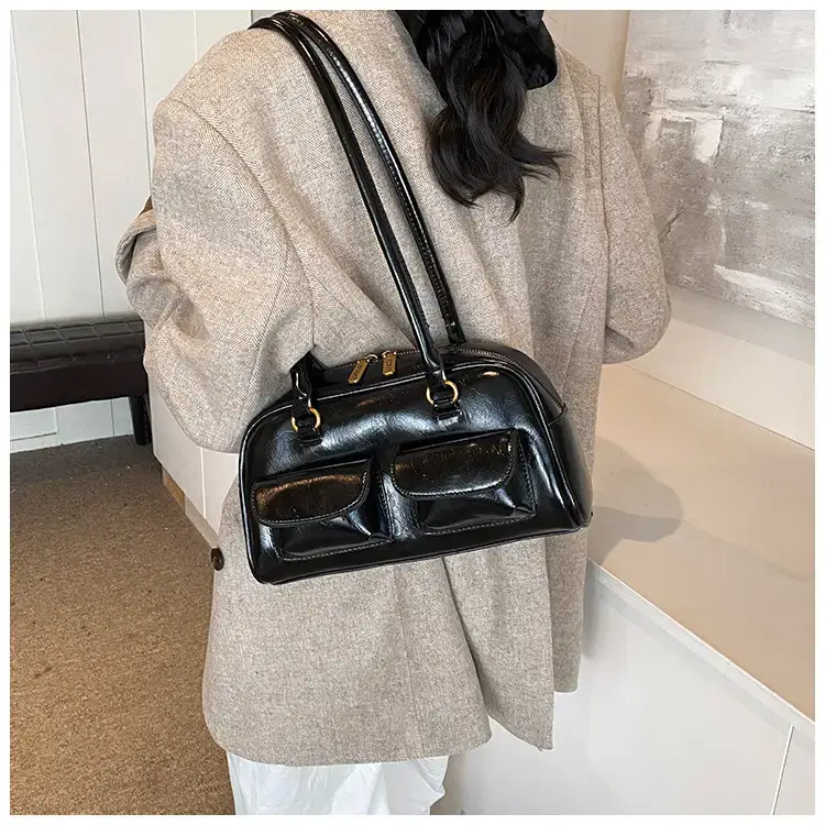 Retro Brown Crossbody Bag Women 2024 New — feature 17