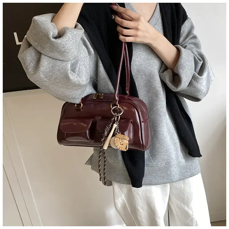 Retro Brown Crossbody Bag Women 2024 New — feature 25