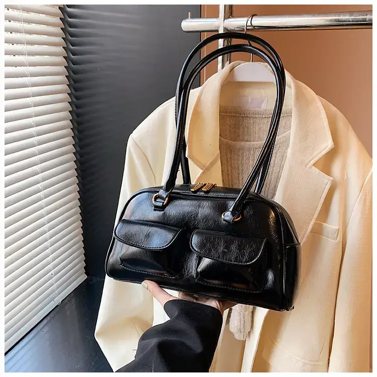 Retro Brown Crossbody Bag Women 2024 New — feature 33