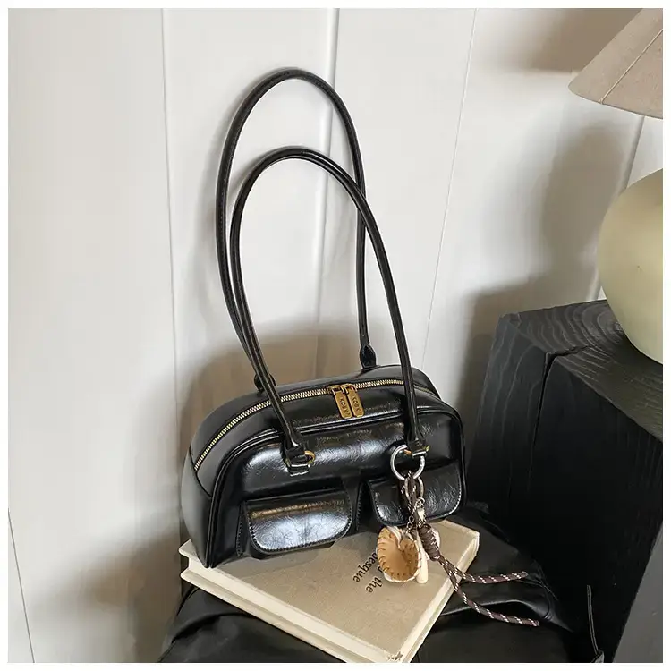 Retro Brown Crossbody Bag Women 2024 New — feature 37