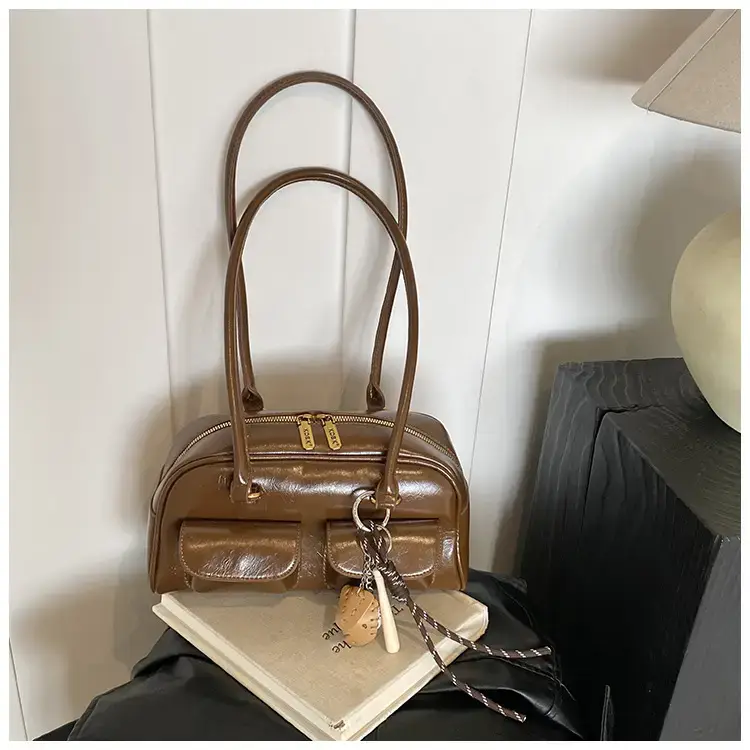 Retro Brown Crossbody Bag Women 2024 New — feature 38