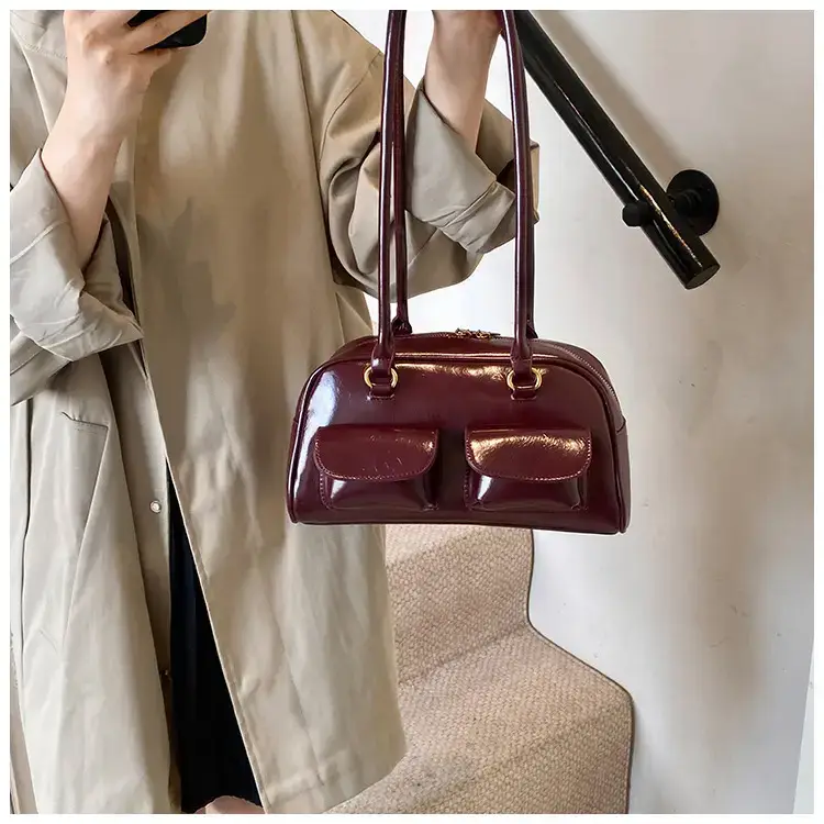 Retro Brown Crossbody Bag Women 2024 New — feature 6