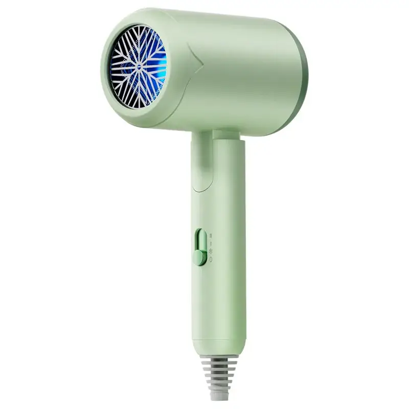 Portable Negative Ion Hair Dryer Green 30-Day Free Trial - Image 8