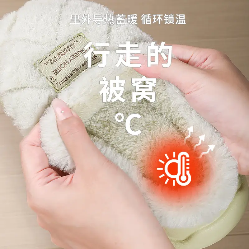 2025 Women Cotton Warm Slippers Winter Indoor Closed Toe - Image 5
