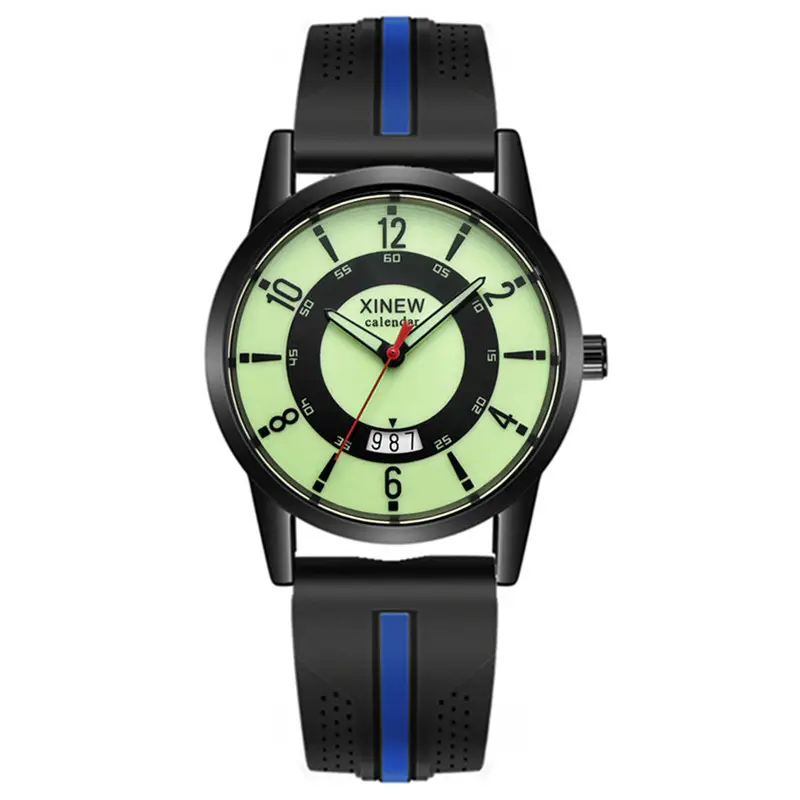 Men Xinew Black Date Quartz Wrist Watch — feature 25