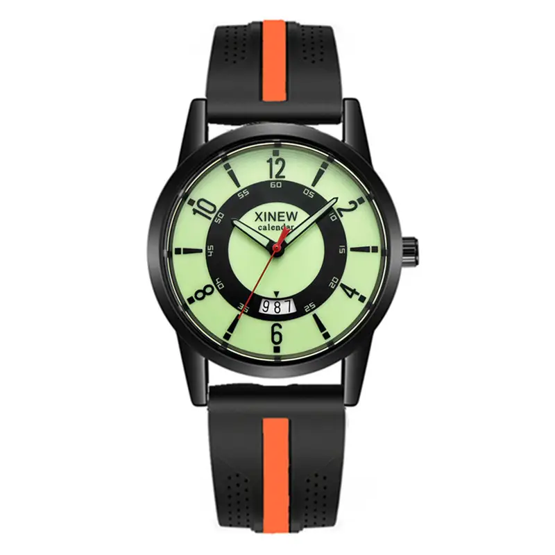 Men Xinew Black Date Quartz Wrist Watch — feature 10