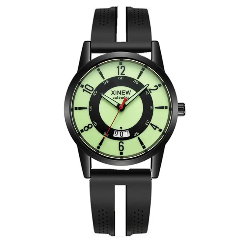 Men Xinew Black Date Quartz Wrist Watch — feature 5