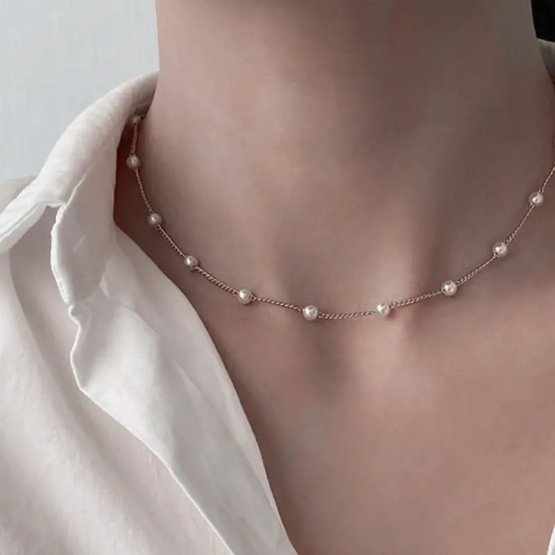Empress Dowager Necklace with Geometric Crown & Diamond Clavicle - Image 19